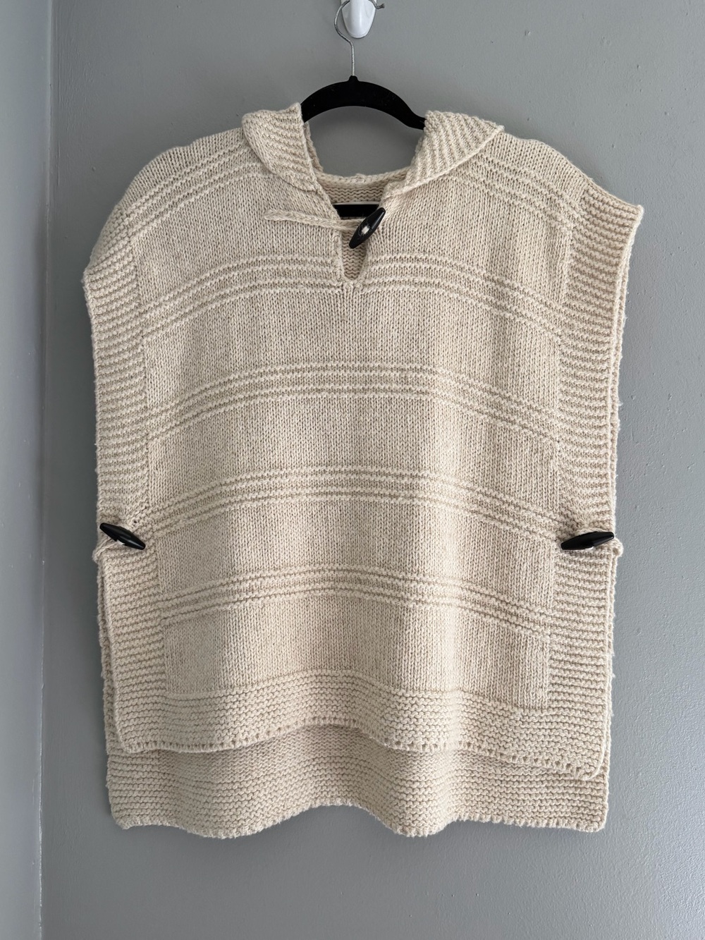 Isabel Marant Knit Poncho Sweater